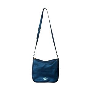 Coach Black Pebbled Leather Ellie Crossbody Bag NWT